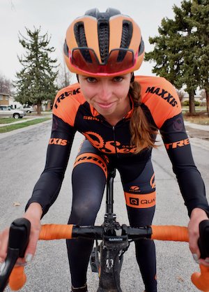Hannah Finchamp back on the bike early in 2021